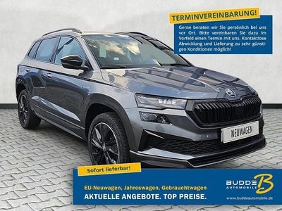 Neu Skoda Karoq SportLine 150 PS (110 kW) 2026 Steelgrau SUV