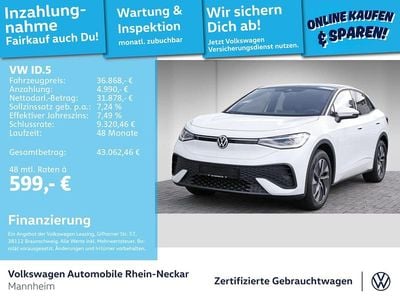 Gebraucht VW ID.5 Pro 210 kW (286 PS) 2025 Weiß SUV