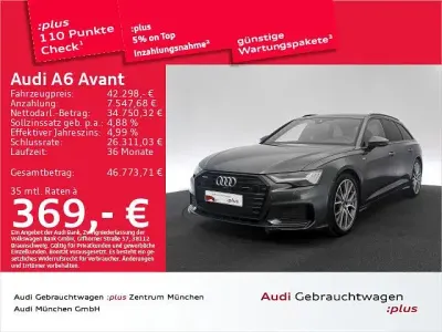 Brugt Audi A6 S-Line 367 HK (269 kW) 2022 Grå Stationcar