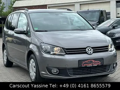 Gebraucht VW Touran Comfortline 105 PS (77 kW) 2010 Grau Van / Kleinbus