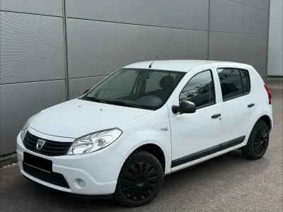Gebraucht Dacia Sandero 75 PS (55 kW) 2010 Weiß Limousine