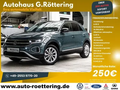 Gebraucht VW T-Roc Style 110 PS (80 kW) 2023 Blau SUV