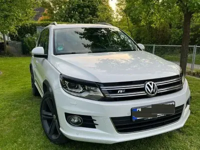 Gebraucht VW Tiguan R-line 140 PS (102 kW) 2013 Weiß SUV