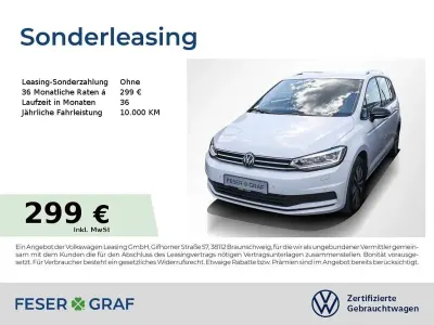 Gebraucht VW Touran Goal 150 PS (110 kW) 2025 Pure white Van / Kleinbus
