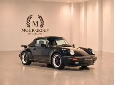 Gebraucht Porsche 911 Turbo 283 PS (208 kW) 1988 Schwarz Cabrio