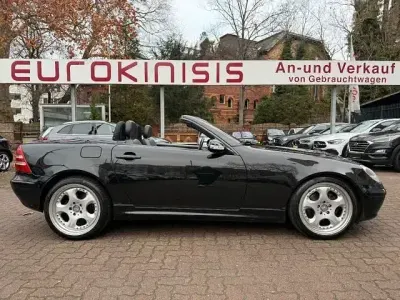 Gebraucht Mercedes SLK230 197 PS (144 kW) 2000 Schwarz Cabrio