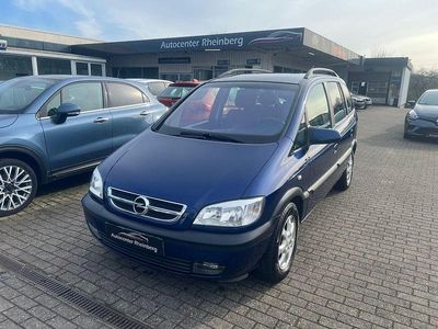 Gebraucht Opel Zafira Njoy 101 PS (74 kW) 2004 Blau Van / Kleinbus