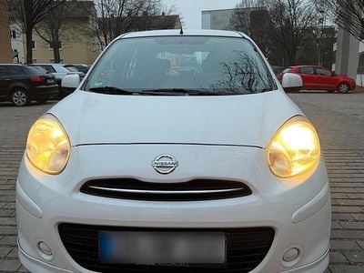 Second-hand Nissan Micra 85 CP (62 kW) 2011 Alb Hatchback