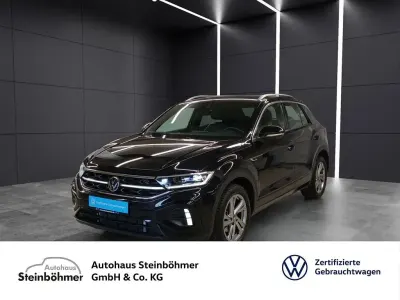 Gebraucht VW T-Roc R-line 150 PS (110 kW) 2024 Deep black perleffekt (schwarz) SUV