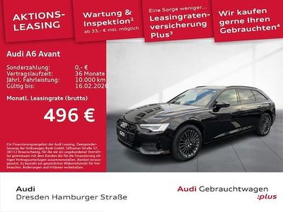 Schwarz Gebraucht 2025 Audi A6 Advanced Plus Kombi | 50.890 € (Superpreis)