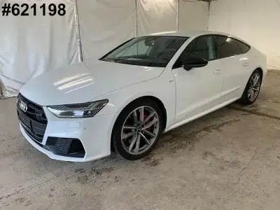 Gebraucht Audi A7 Sportback S-Line 367 PS (269 kW) 2020 Gletscherweiß metallic Kleinwagen