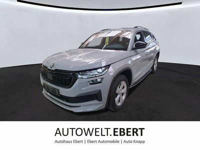 Steelgrau Gebraucht 2022 Skoda Kodiaq SportLine SUV | 42.890 € (Teuer)