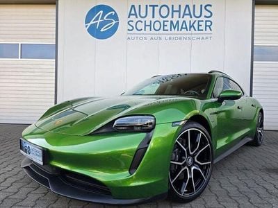Usado Porsche Taycan Sport Turismo 350 kW (476 HP) 2023 Verde Carrinha