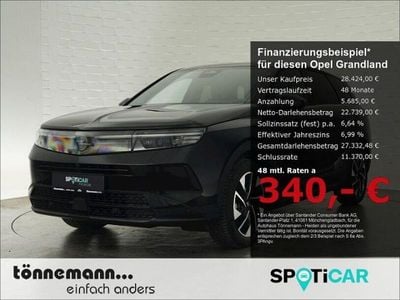 Gebraucht Opel Grandland X 145 PS (106 kW) 2024 Schwarz SUV