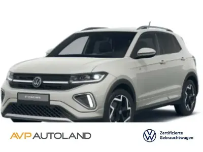 Gebraucht VW T-Cross R-line 116 PS (85 kW) 2025 Grau SUV