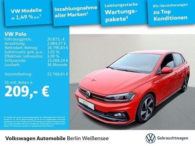 Flashrot Gebraucht 2020 VW Polo GTI Limousine | 20.875 € (Fairer Preis)