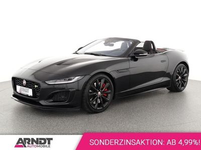 gebraucht Jaguar F-Type R Cabrio P575 AWD Black Pixel Nav Kam 20"