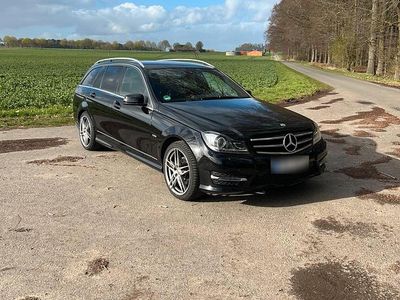 Gebraucht Mercedes C220 AMG line 170 PS (125 kW) 2013 Schwarz Kombi