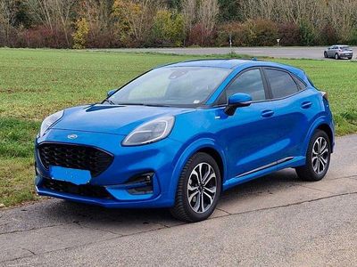 Gebraucht Ford Puma ST-Line X 125 PS (91 kW) 2021 Blau SUV