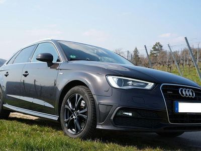 Gebraucht Audi A3 S-Line 184 PS (135 kW) 2014 Braun Limousine
