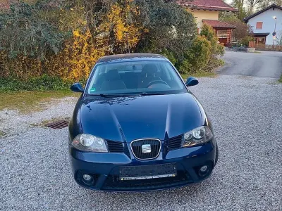Brugt Seat Ibiza Comfort 86 HK (63 kW) 2007 Blå Hatchback