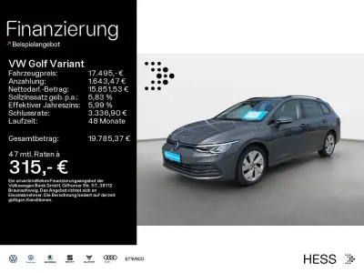 Gebraucht VW Golf VIII Life 110 PS (80 kW) 2021 Delfingrau (metallic) Kombi