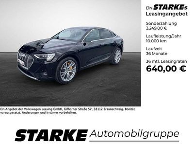 Usata Audi e-tron S-Line 230 kW (313 CV) 2020 Nero SUV