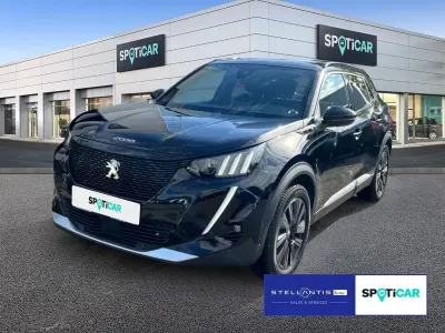 Gebraucht Peugeot e-2008 GT 100 kW (136 PS) 2022 Schwarz SUV