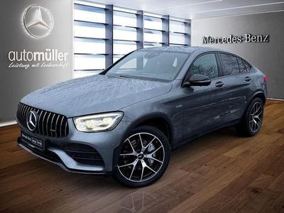 Grau Gebraucht 2020 Mercedes GLC43 AMG AMG Coupé | 52.780 € (Etwas zu teuer)