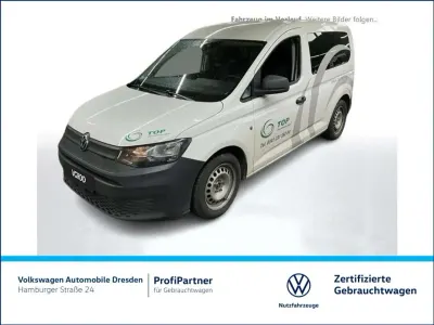 Gebraucht VW Caddy Basis 75 PS (55 kW) 2022 Weiß Van / Kleinbus