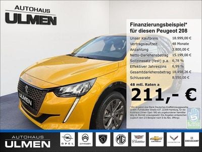 Gelb Gebraucht 2023 Peugeot 208 Allure Kleinwagen | 18.999 € (Guter Preis)