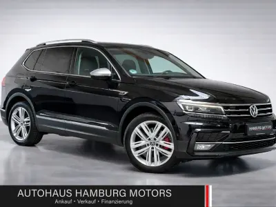 Gebraucht VW Tiguan Allspace Highline 190 PS (139 kW) 2017 Schwarz SUV