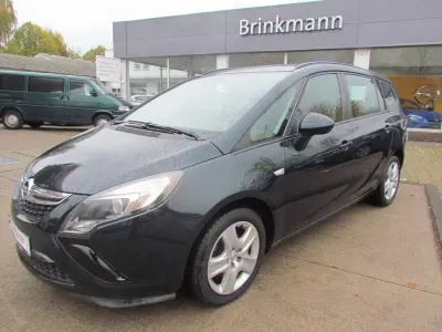Gebraucht Opel Zafira Tourer Edition 140 PS (102 kW) 2013 Grün Van / Kleinbus