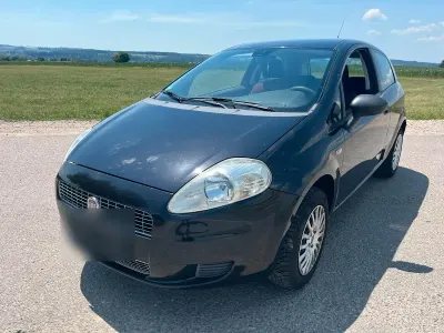 Gebraucht Fiat Punto 70 PS (51 kW) 2009 Schwarz Kleinwagen