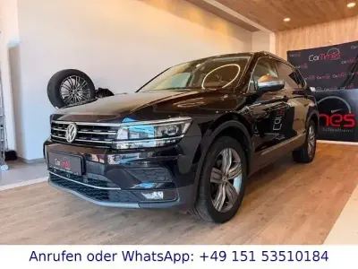 Gebraucht VW Tiguan Allspace Highline 150 PS (110 kW) 2017 Schwarz SUV