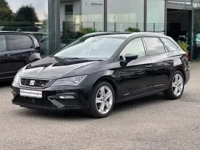 Gebraucht Seat Leon ST FR 150 PS (110 kW) 2020 Mitternachtsschwarz metallic (metallic) Kombi