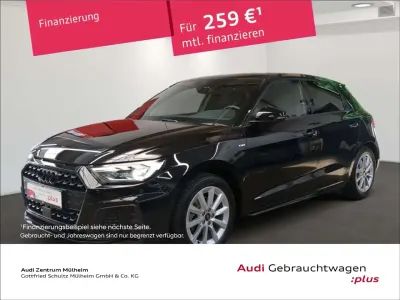 Gebraucht Audi A1 Sportback S-Line 116 PS (85 kW) 2025 Mythosschwarz metallic Kleinwagen