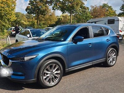 Usata Mazda CX-5 Exclusive-Line 150 CV (110 kW) 2019 Blu SUV