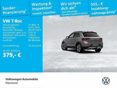 Brugt VW T-Roc Goal 150 HK (110 kW) 2025 Grå SUV