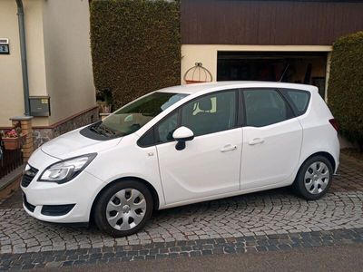 gebraucht Opel Meriva B Raumwunder in weiß