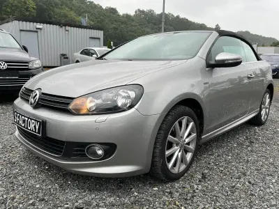 Gebraucht VW Golf Cabriolet LOUNGE 110 PS (80 kW) 2016 Silber Cabrio