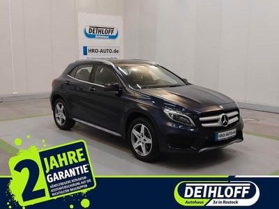 Gebraucht Mercedes GLA180 AMG line 122 PS (89 kW) 2017 Blau SUV