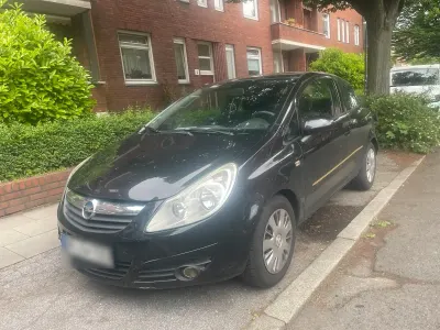 Gebraucht Opel Corsa 80 PS (58 kW) 2007 Schwarz Kleinwagen