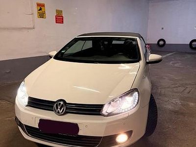 Gebraucht VW Golf 122 PS (89 kW) 2011 Weiß Cabrio
