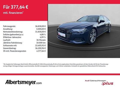 Usata Audi A6 Sport 204 CV (150 kW) 2022 Blu Station wagon
