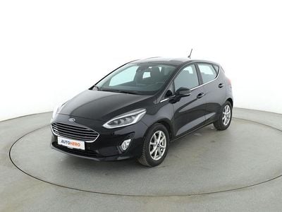 Gebraucht Ford Fiesta Titanium 125 PS (91 kW) 2021 Schwarz Kleinwagen