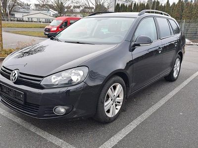 Gebraucht VW Golf VII Match 105 PS (77 kW) 2013 Schwarz Kombi