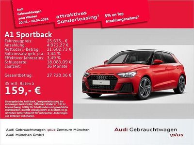 Gebraucht Audi A1 Sportback Advanced 116 PS (85 kW) 2025 Rot Kleinwagen