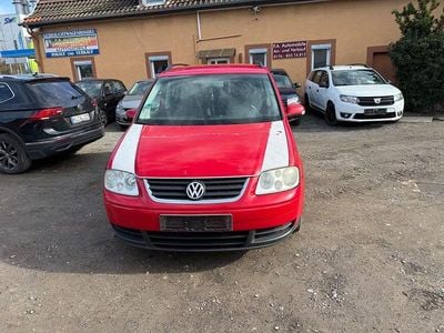 Gebraucht VW Touran Highline 105 PS (77 kW) 2006 Rot Van / Kleinbus