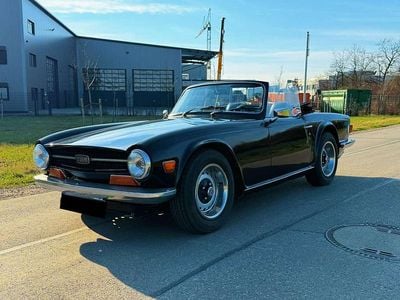Usata Triumph TR6 95 CV (69 kW) 1971 Blu Cabrio